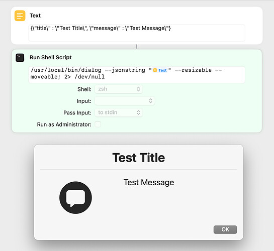 swiftDialog JSON