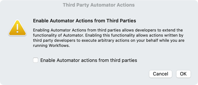 Automator Screenshot